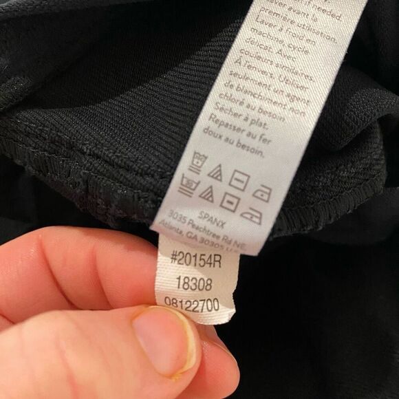 Spanx Maternity Mama Ankle Jean-ish Leggings in Black Large - Picture 8 of 9
